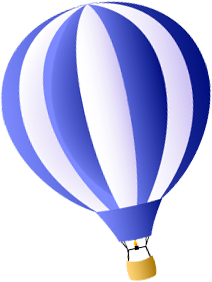 Seed Kindness Fund blue hot air balloon